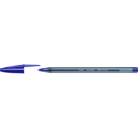 Penna a sfera con cappuccio BIC Cristal® Exact 0,7 mm blu 992605